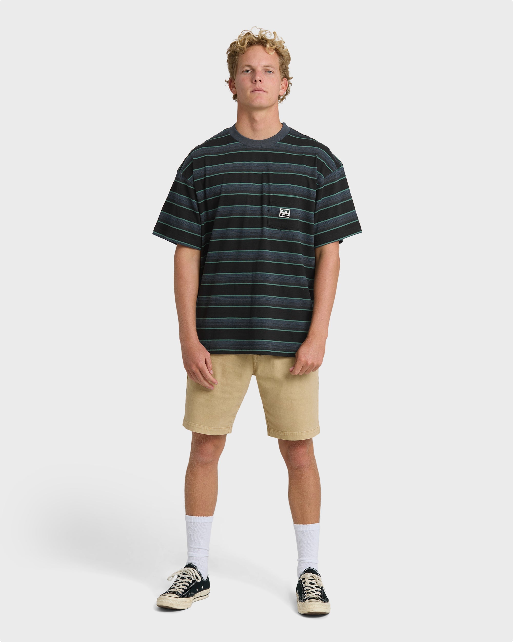 Baxter Crew Short Sleeve T-Shirt - Black