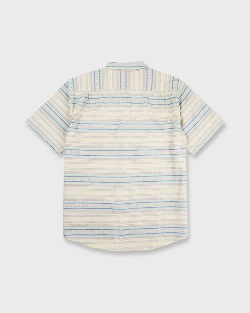 All Day Stripe Short Sleeve Shirt - Desert Sand