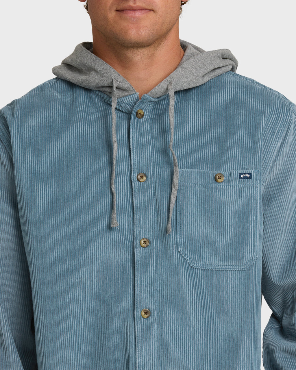 Baja Long Sleeve Shirt - Blue Fog