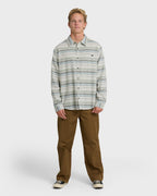 Coastline Long Sleeve Flannel Shirt - Chino