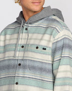 Baja Long Sleeve Flannel Shirt - Oatmeal