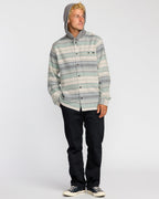 Baja Long Sleeve Flannel Shirt - Oatmeal