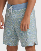 Good Times Pro 18 Boardshorts - Fog Gray Multi - Fog Gray