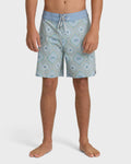Good Times Pro 18 Boardshorts - Fog Gray Multi - Fog Gray