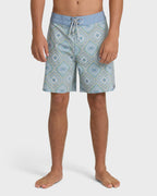 Good Times Pro 18 Boardshorts - Fog Gray Multi - Fog Gray