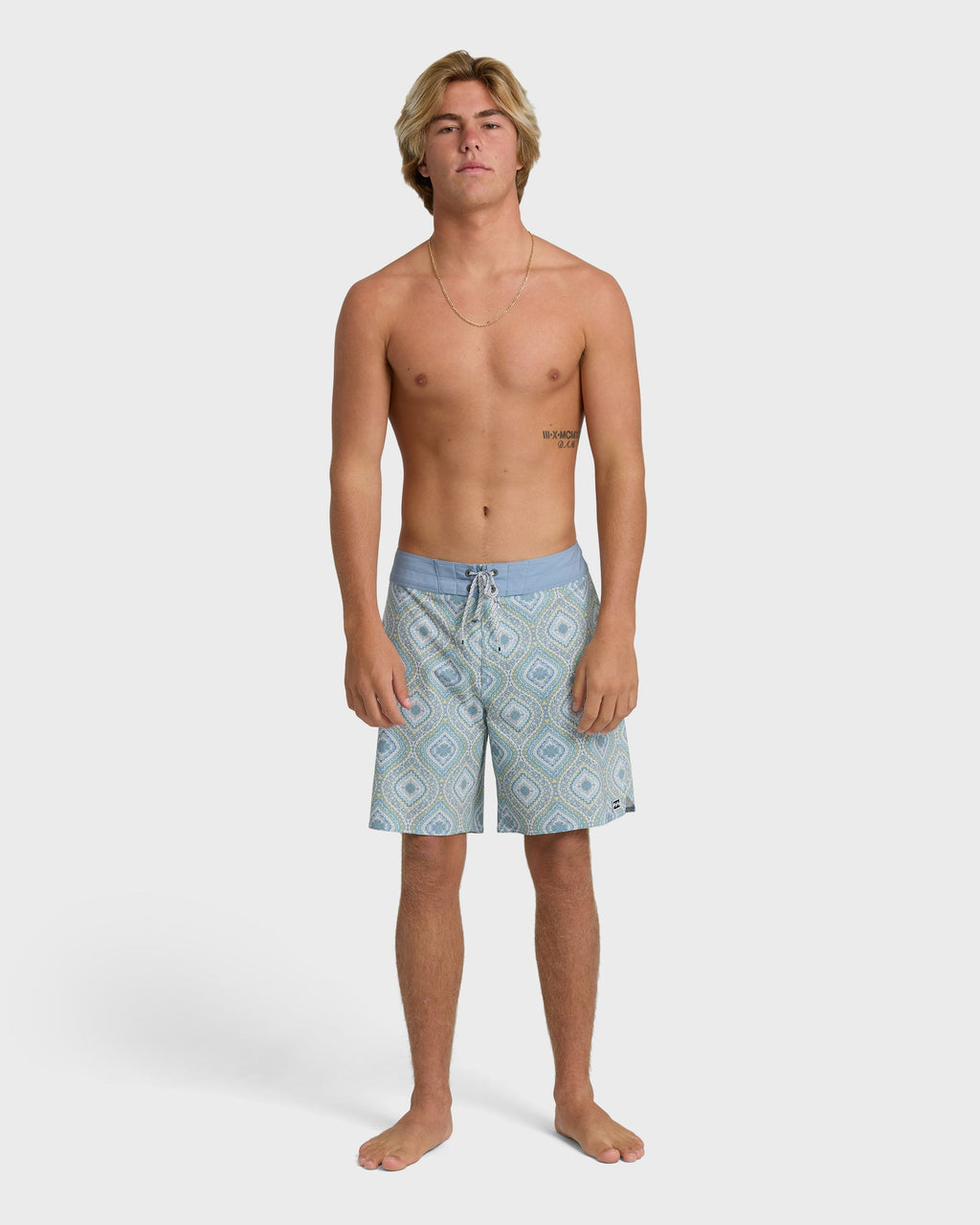 Good Times Pro 18 Boardshorts - Fog Gray Multi - Fog Gray