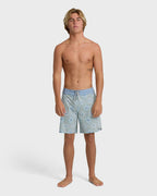 Good Times Pro 18 Boardshorts - Fog Gray Multi - Fog Gray