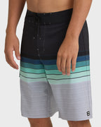 All Day Stripe 20 Pro Boardshorts - Medium Indigo Multi - Medium Indigo