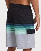 All Day Stripe 20 Pro Boardshorts - Medium Indigo Multi - Medium Indigo
