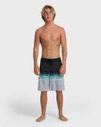All Day Stripe 20 Pro Boardshorts - Medium Indigo Multi - Medium Indigo