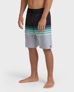 All Day Stripe 20 Pro Boardshorts - Medium Indigo Multi - Medium Indigo