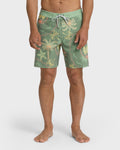 Good Times Lo Tide 18 Boardshorts - Sea Spray Multi - Sea Spray