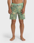 Good Times Lo Tide 18 Boardshorts - Sea Spray Multi - Sea Spray