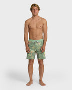 Good Times Lo Tide 18 Boardshorts - Sea Spray Multi - Sea Spray