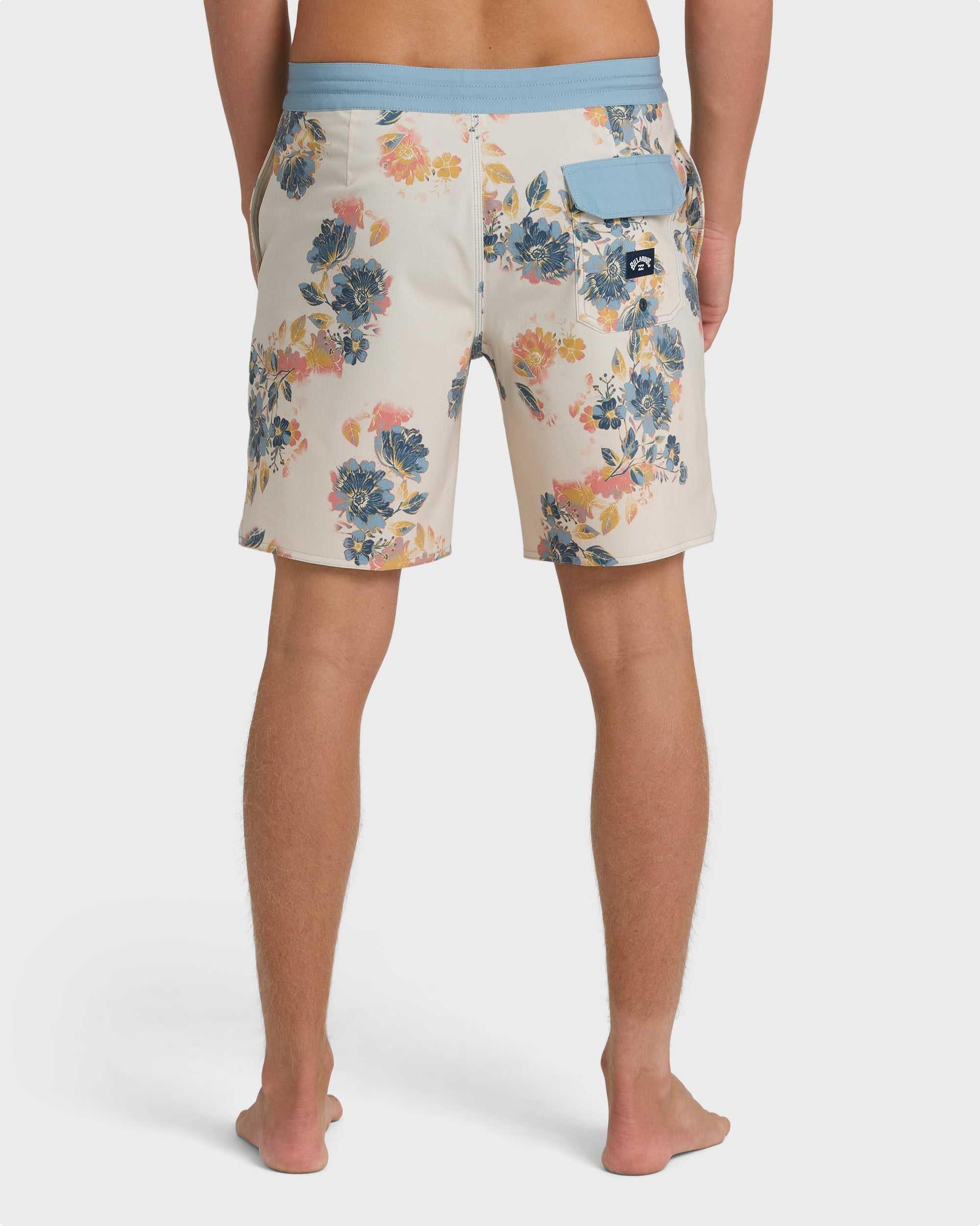 Good Times Lo Tide 18 Boardshorts - Oatmeal Multi - Oatmeal