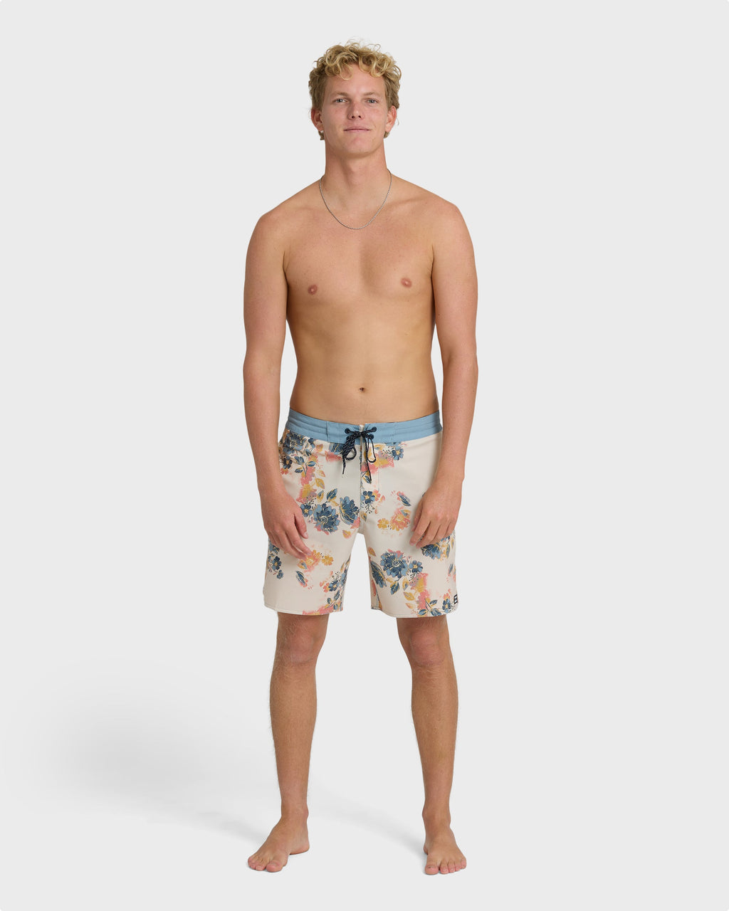 Good Times Lo Tide 18 Boardshorts - Oatmeal Multi - Oatmeal