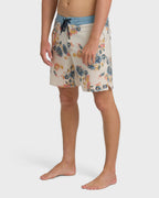Good Times Lo Tide 18 Boardshorts - Oatmeal Multi - Oatmeal