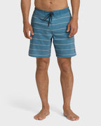 73 Lo Tide 18 Boardshorts - Real Teal