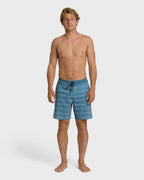 73 Lo Tide 18 Boardshorts - Real Teal