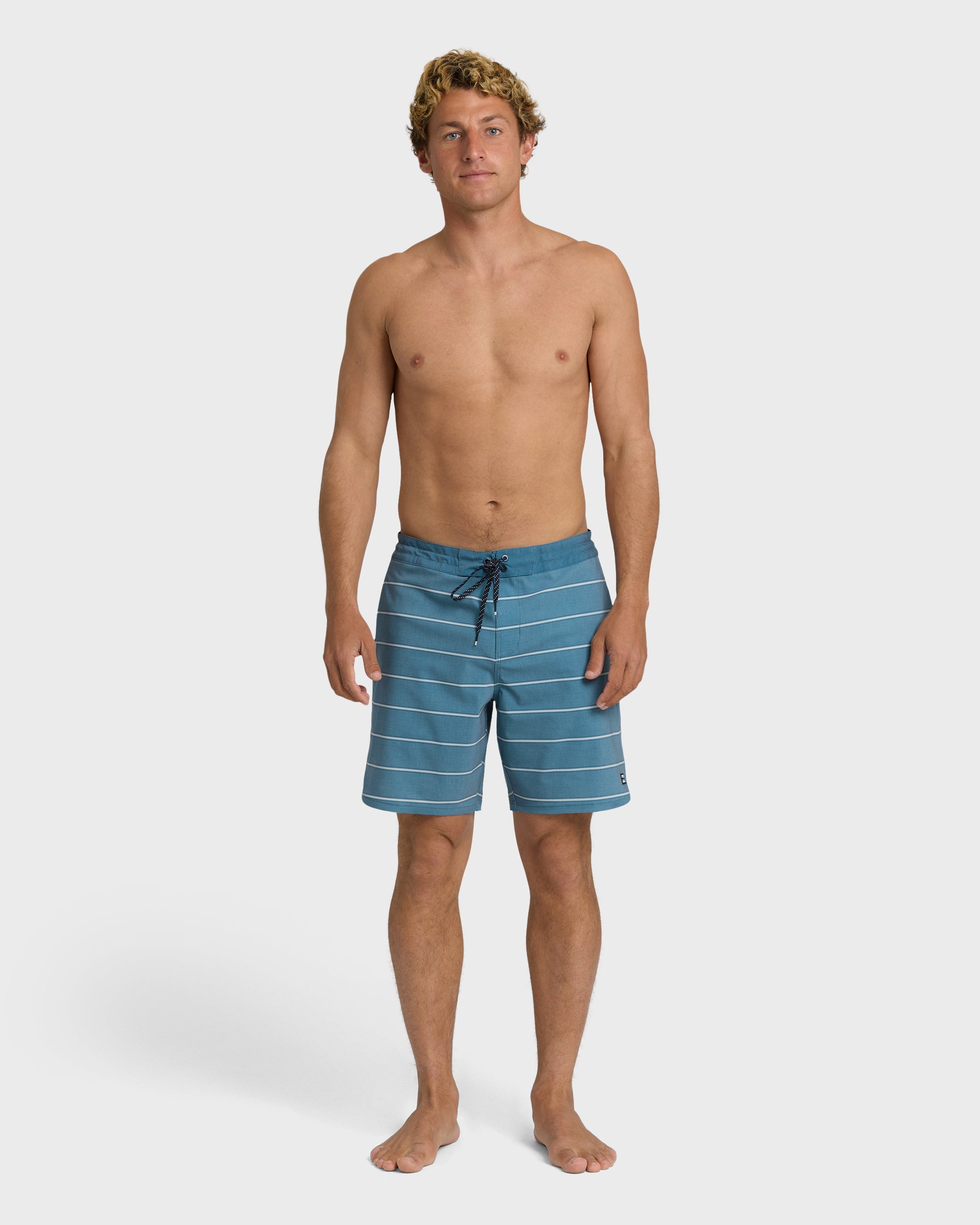 73 Lo Tide 18 Boardshorts - Real Teal
