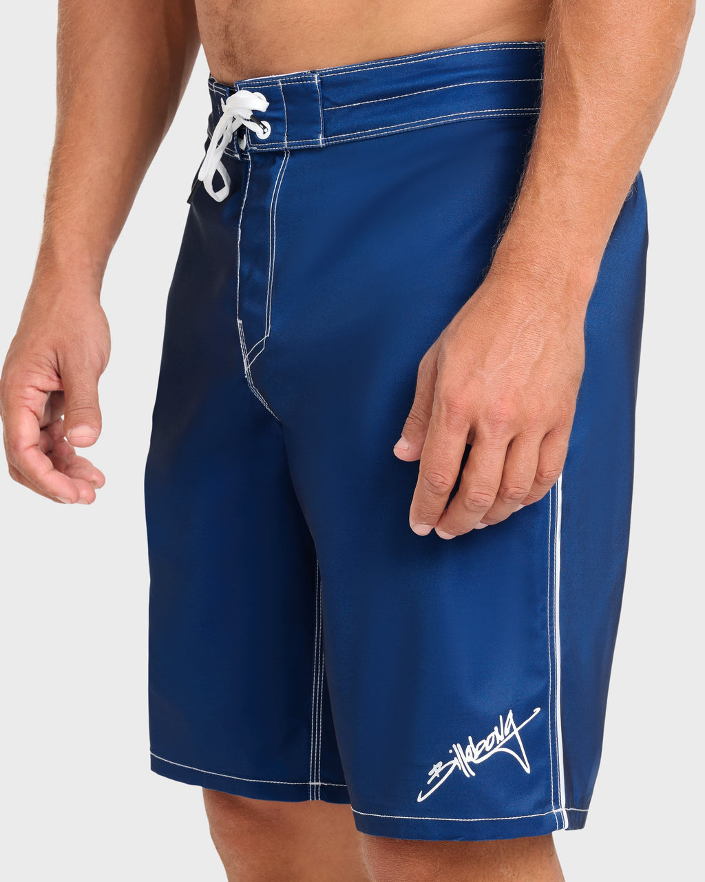 Piped Pro 19 Boardshorts - Dark Denim - Dark Denim