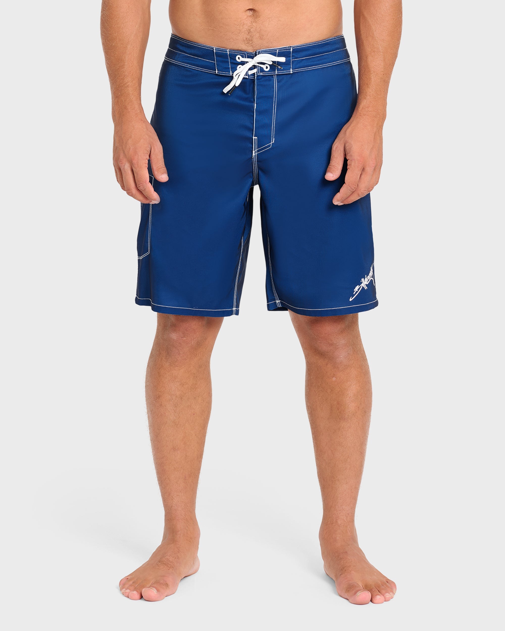 Piped Pro 19 Boardshorts - Dark Denim - Dark Denim