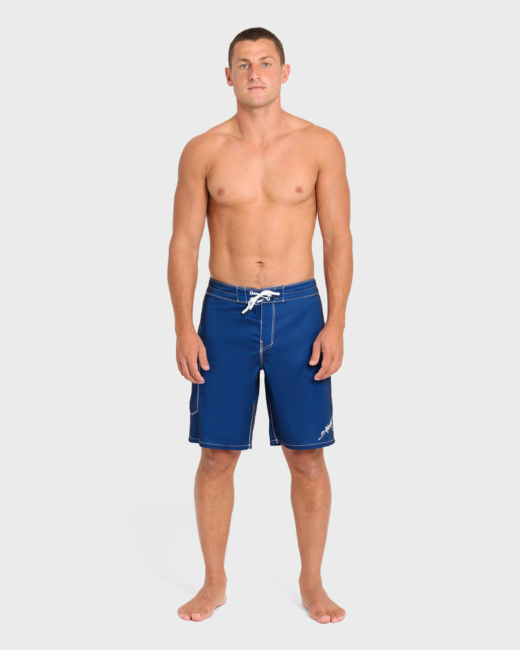 Piped Pro 19 Boardshorts - Dark Denim - Dark Denim