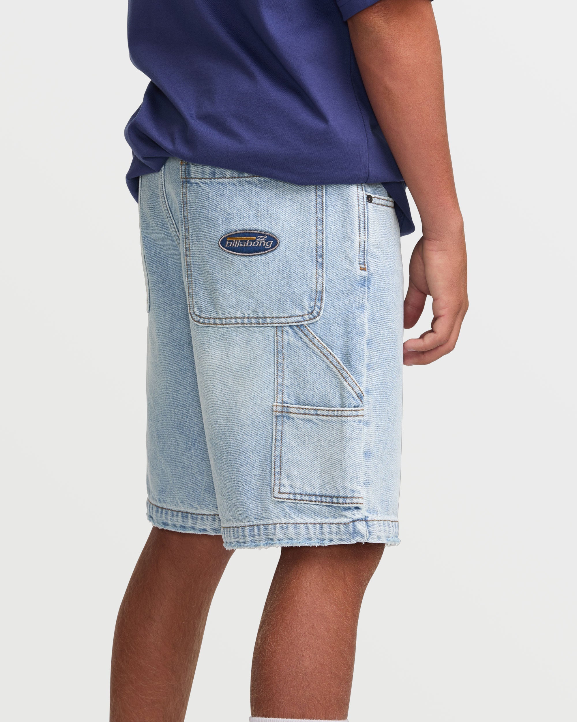 Bad Dog 21 Shorts - Bleached Aqua