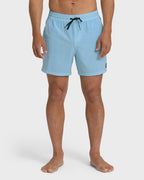 Every Other Day Wave Washed Layback 16 Trunks - Corydalis Blue