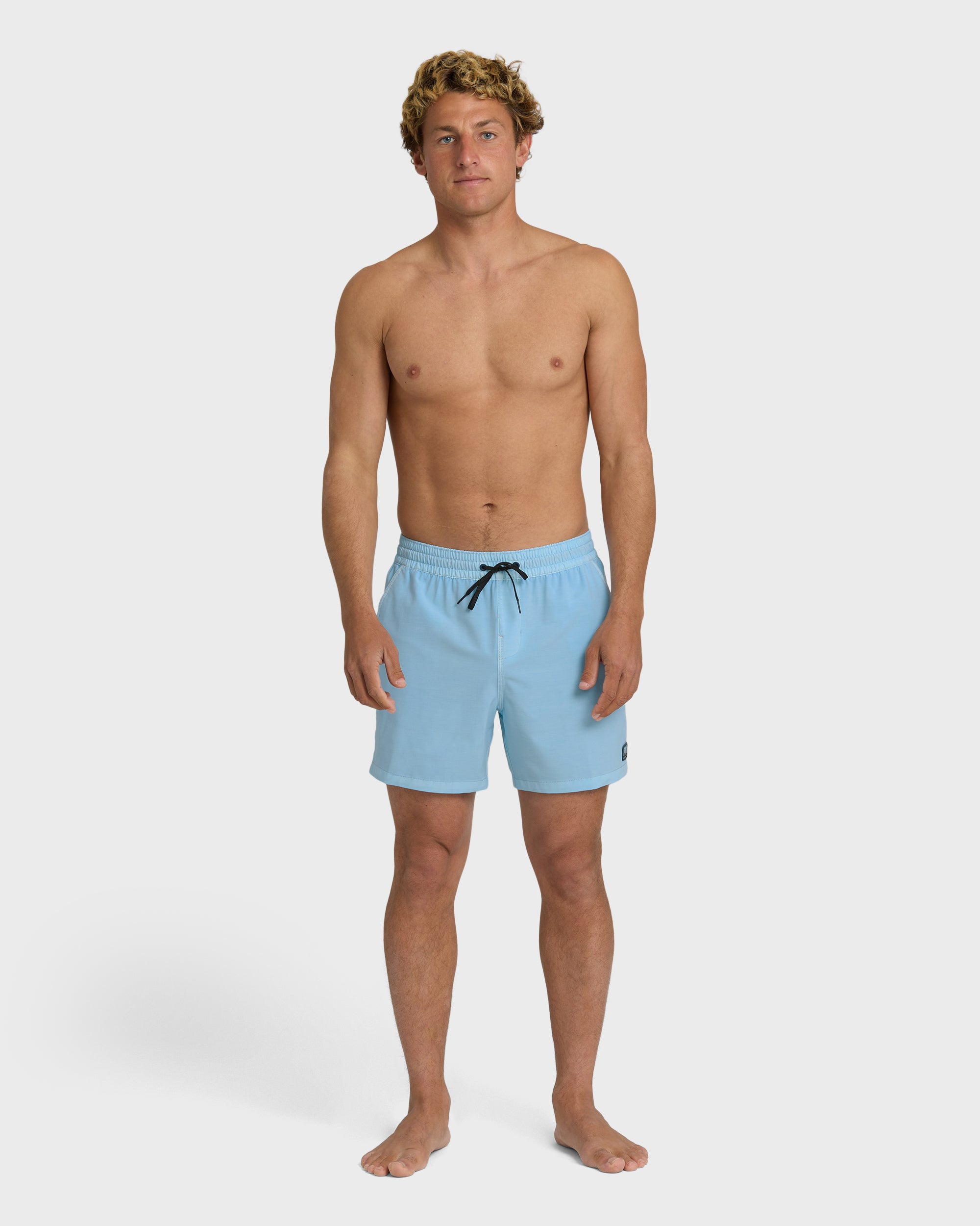 Every Other Day Wave Washed Layback 16 Trunks - Corydalis Blue