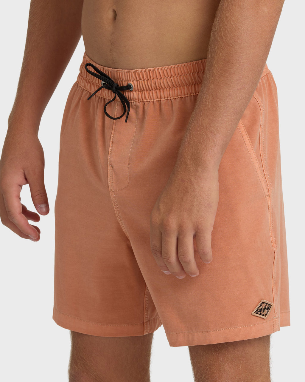 Every Other Day Wave Washed Layback 16 Trunks - Cantaloupe