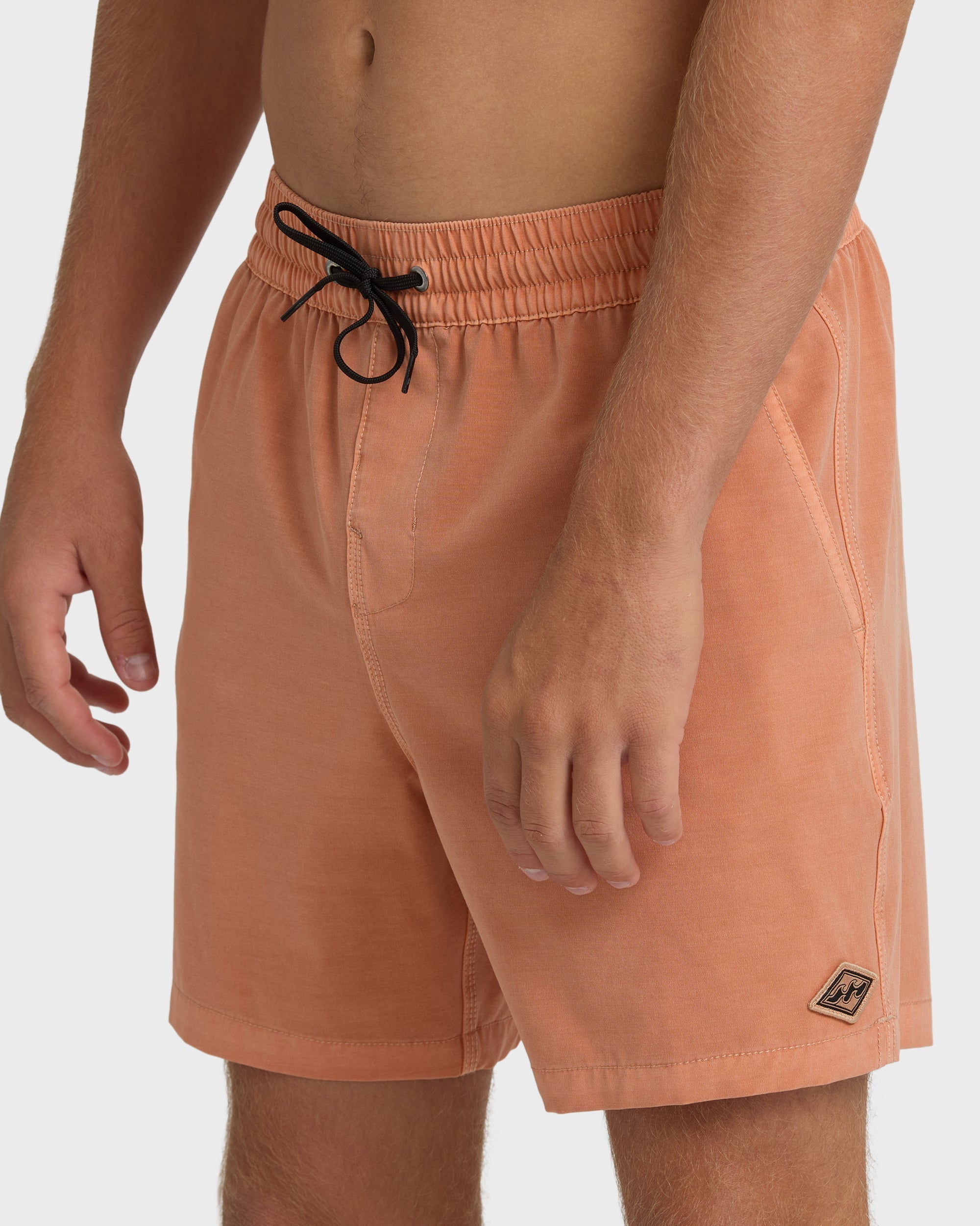 Every Other Day Wave Washed Layback 16 Trunks - Cantaloupe
