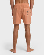 Every Other Day Wave Washed Layback 16 Trunks - Cantaloupe