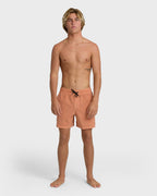 Every Other Day Wave Washed Layback 16 Trunks - Cantaloupe