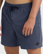 Every Other Day Wave Washed Layback 16 Trunks - Graystone