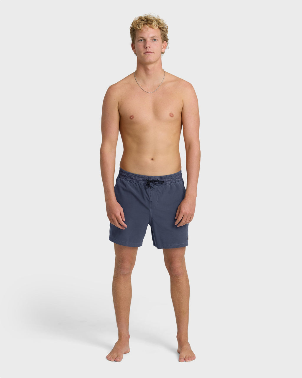 Every Other Day Wave Washed Layback 16 Trunks - Graystone