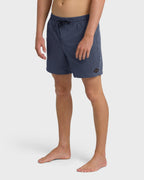 Every Other Day Wave Washed Layback 16 Trunks - Graystone