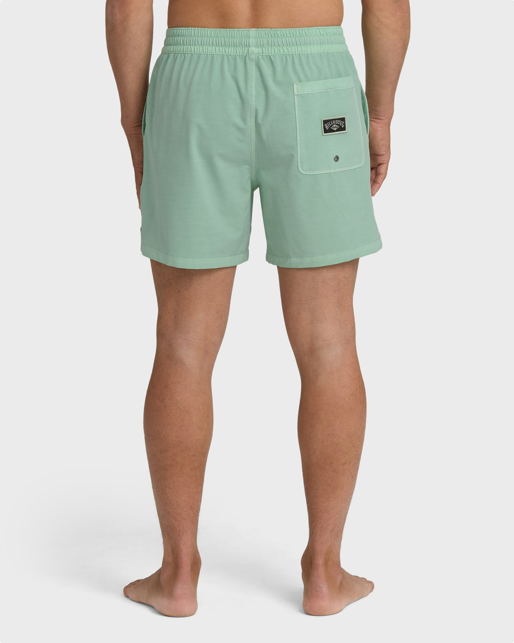 Every Other Day Wave Washed Layback 16 Trunks - Mist Green