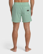 Every Other Day Wave Washed Layback 16 Trunks - Mist Green