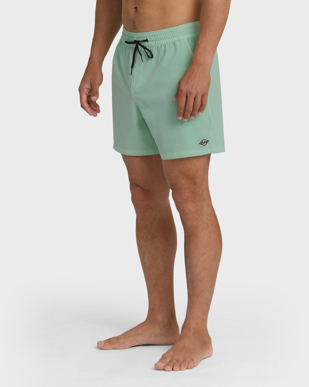 Every Other Day Wave Washed Layback 16 Trunks - Mist Green