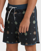Seventy Three Layback 16 Trunks - Navy
