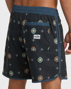 Seventy Three Layback 16 Trunks - Navy