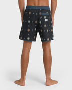 Seventy Three Layback 16 Trunks - Navy