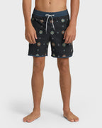 Seventy Three Layback 16 Trunks - Navy