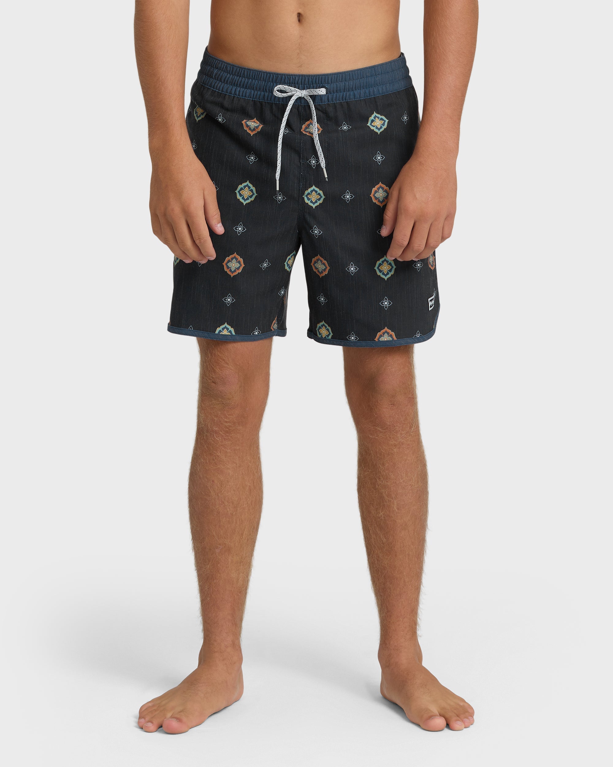 Seventy Three Layback 16 Trunks - Navy