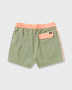 Dbah Panel Laybacks Swim Trunk - Green Ash