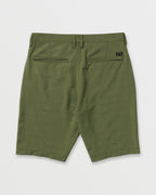 Crossfire Submersible 21 Hybrid Shorts - Olive