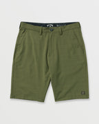 Crossfire Submersible 21 Hybrid Shorts - Olive
