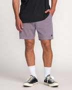 Crossfire Wave Wash Submersible 18 Hybrid Shorts - Light Purple