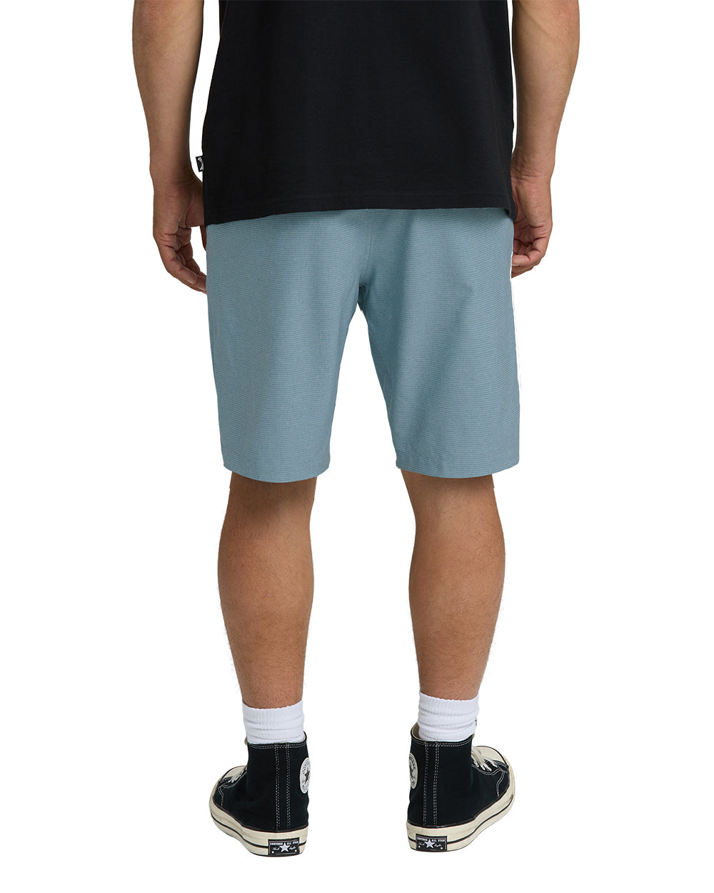 Crossfire Submersible 19 Hybrid Shorts - Blue Fog